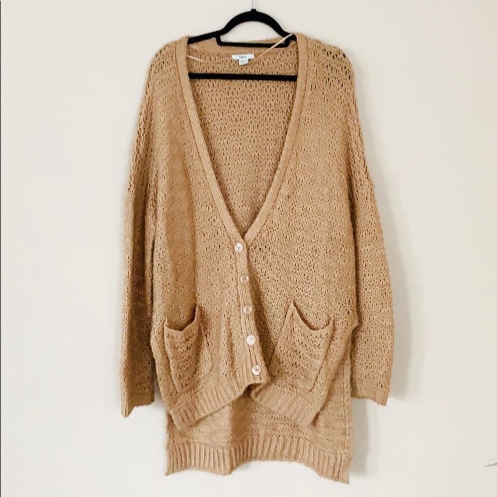 Oversized Knit Cardigan